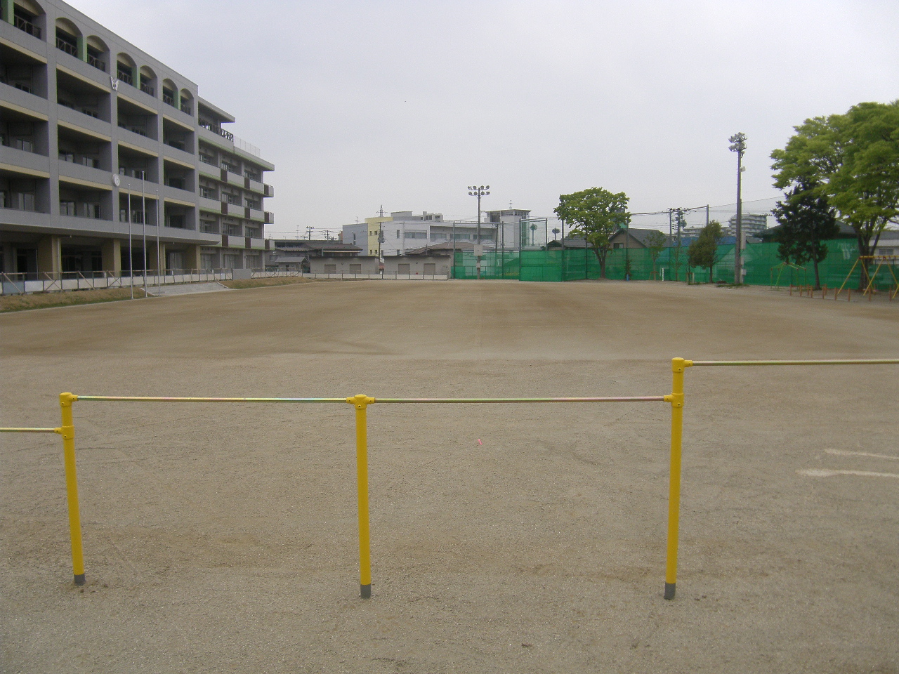 仙台市立新田小学校校庭整備工事
