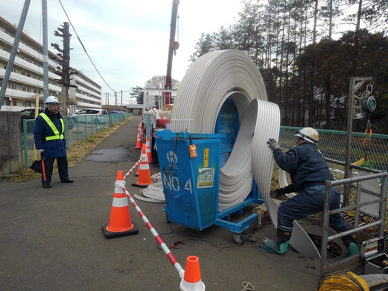 河原町二丁目地区合流管耐震化工事（更生工法）